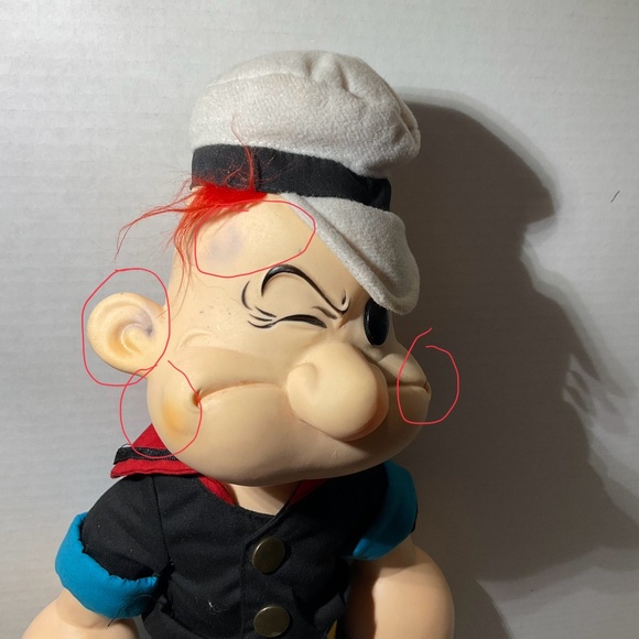 Vintage Popeye 1985 by Presents 20" - Picture 10 of 11